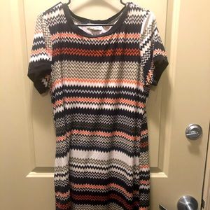 Soft patterned dress